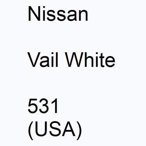 Nissan, Vail White, 531 (USA).